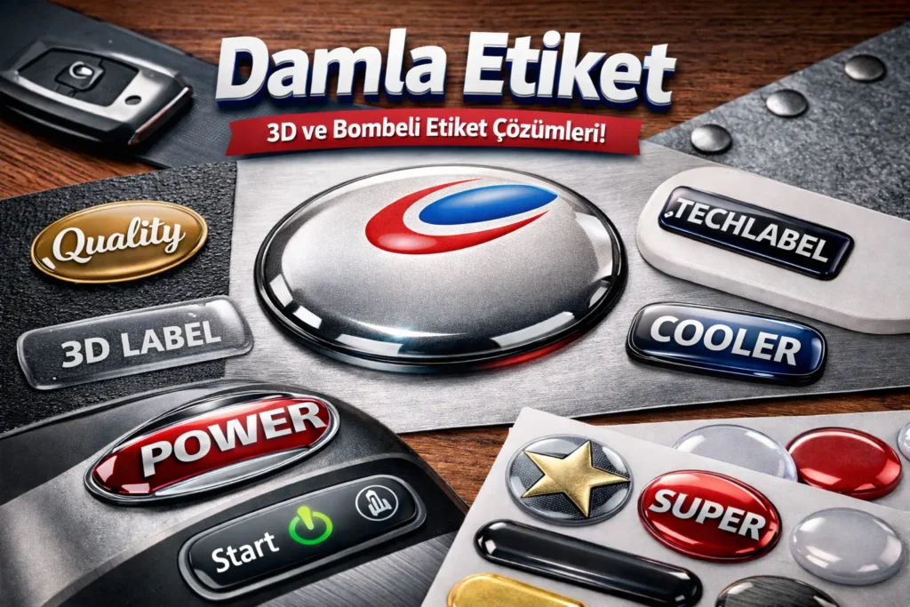 Damla Etiket Çeşitleri